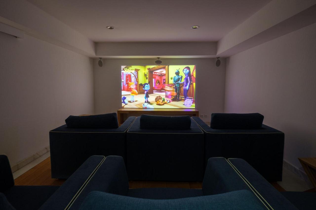 فندق ومطعم ماليبو فوز فيغيورا دا فوز المظهر الخارجي الصورة A home theater